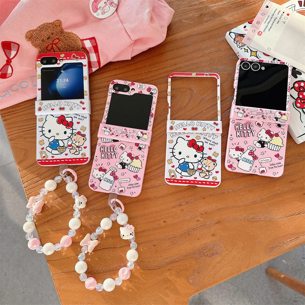 Korea INS cute cartoon phone case for Samsung Galaxy ZFlip 6 flip5 flip4 3 Z Flip 7 cover Kawaii Hellokitty new shockproof Funda
Korea INS cute cartoon phone case for Samsung Galaxy ZFlip 6 flip5 flip4 3 Z Flip 7 cover Kawaii Hellokitty new shockproof Funda
