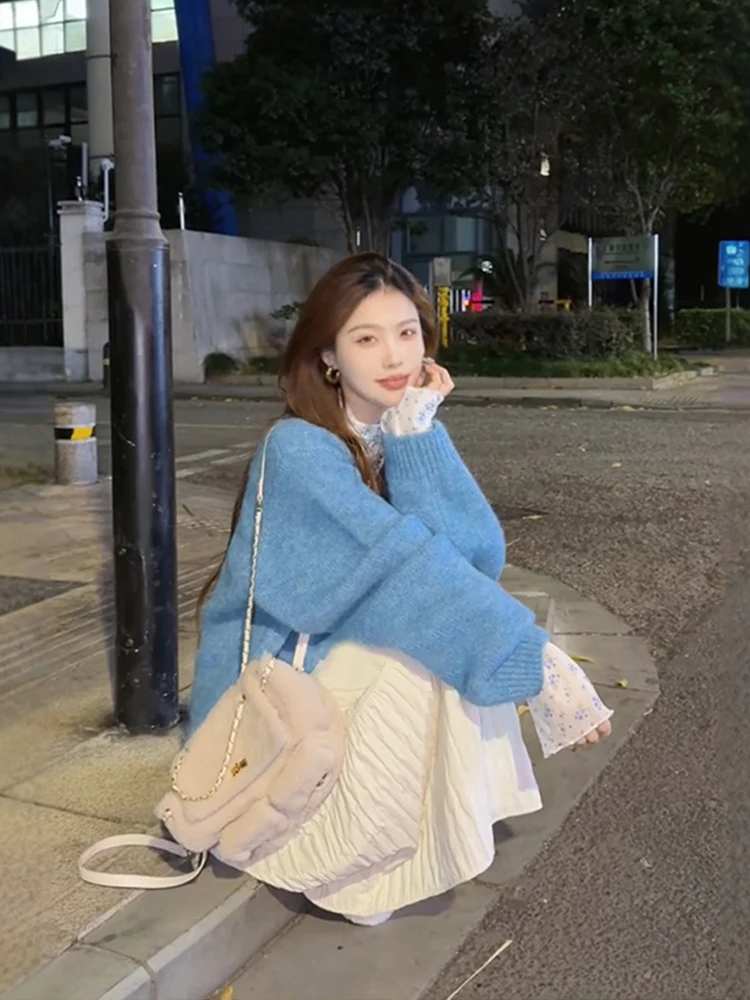 Синяя юбка с цветочным принтом Base irt f, комплект футболок больших размеров, зимняя модная женская теплая полиэстеровая водолазка с высокой талией
Синяя юбка с цветочным принтом Base irt f, комплект футболок больших размеров, зимняя модная женская теплая полиэстеровая водолазка с высокой талией