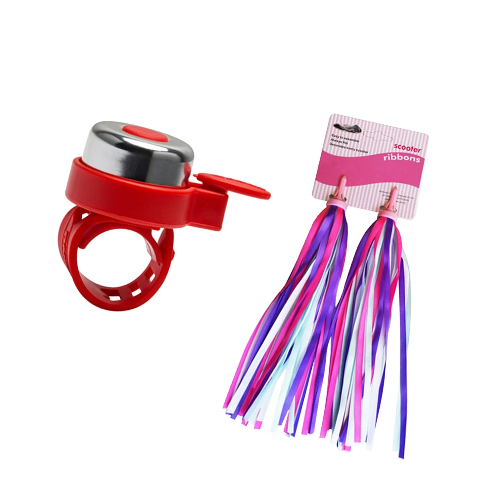 2pcs Bike Handlebar Streamers Bells Set Shiny Tassel Ribbons Colorful Kids Childrens Bicycle Scooter Accessories Riding
2pcs Bike Handlebar Streamers Bells Set Shiny Tassel Ribbons Colorful Kids Childrens Bicycle Scooter Accessories Riding