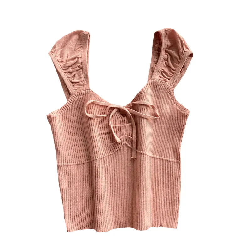 Summer New Chic Pure Color Belted Slim Fit ort Base irt Top Trendy Strapl Vest Sweet Boting Tank Top Women's Faion
Summer New Chic Pure Color Belted Slim Fit ort Base irt Top Trendy Strapl Vest Sweet Boting Tank Top Women's Faion