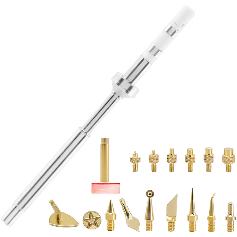17PCS Brass Soldering Iron Tips Set For TS100 936 Station 3D Printing Heat Set Insert Engraving Trimming Punching Smoothing Tool
17PCS Brass Soldering Iron Tips Set For TS100 936 Station 3D Printing Heat Set Insert Engraving Trimming Punching Smoothing Tool