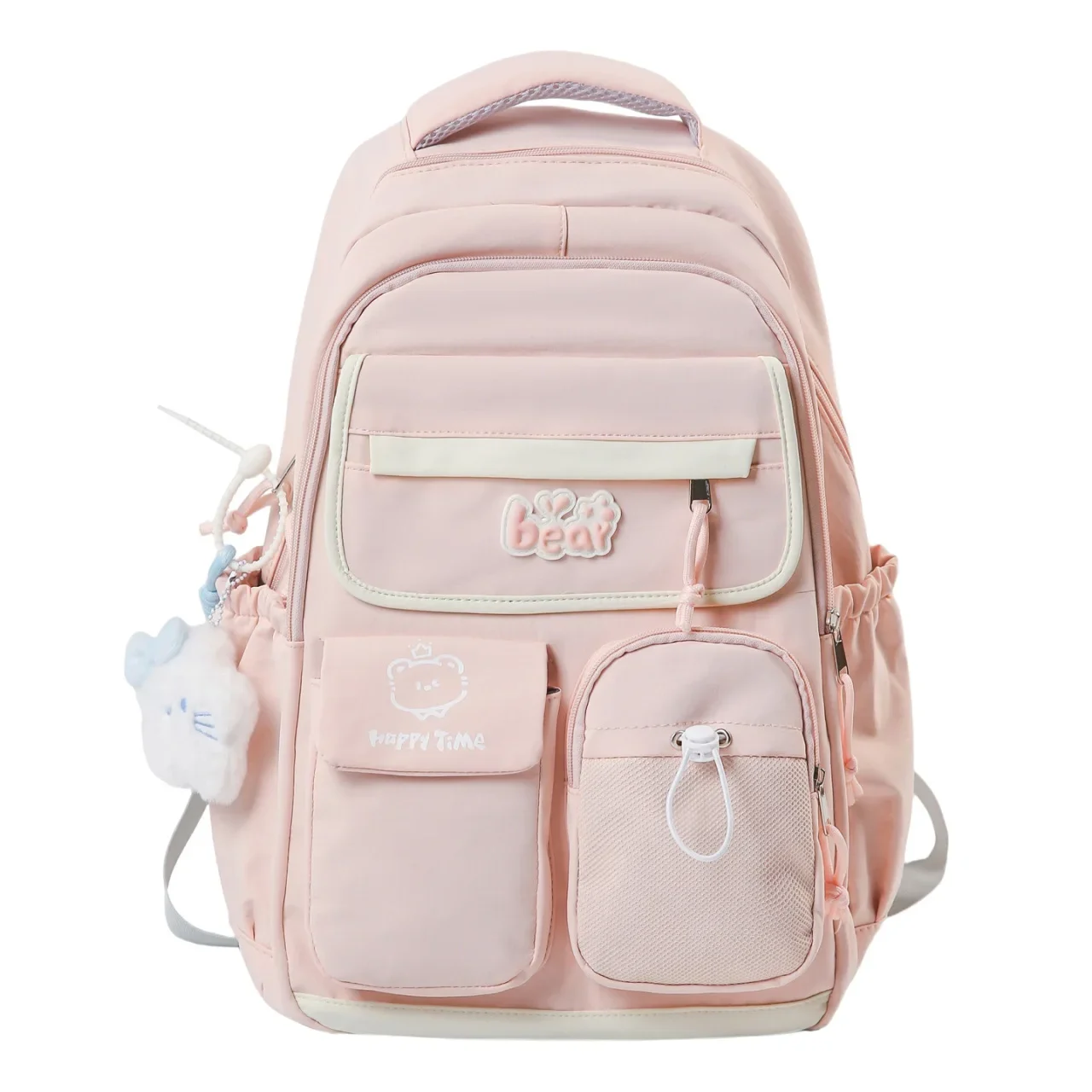 Japanese Ins College Style Backpack With Pendant Versatile Large Capacity School Bag For Middle School Girls Women
Japanese Ins College Style Backpack With Pendant Versatile Large Capacity School Bag For Middle School Girls Women