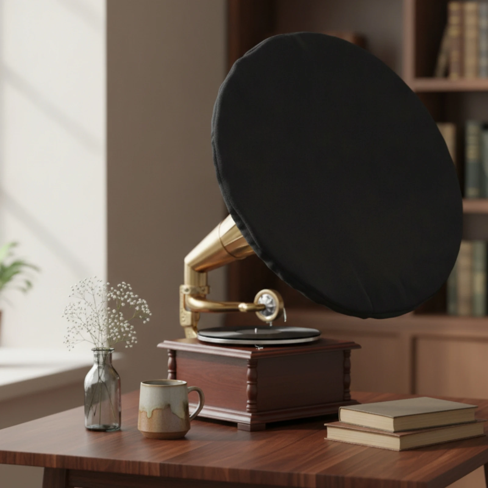 Sound Projection Cone Dust Cover with Drawstring Foldable Gramophone Sound Projection Cone Cover Stretchable Universal
Sound Projection Cone Dust Cover with Drawstring Foldable Gramophone Sound Projection Cone Cover Stretchable Universal