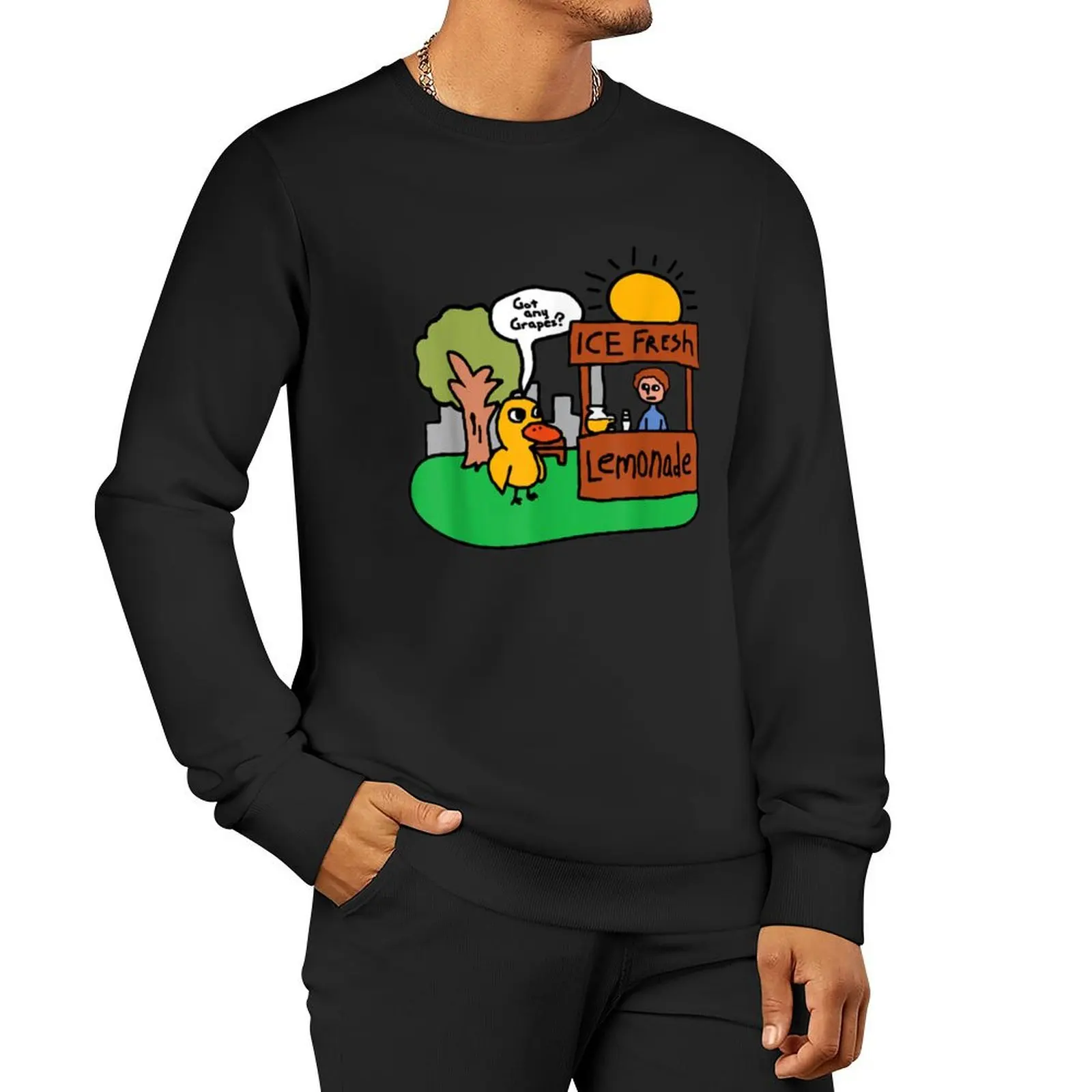 Got Any Grapes Pullover Hoodie graphic t shirts men men's clothing autumn jacket men fashion men sweatshirts
Got Any Grapes Pullover Hoodie graphic t shirts men men's clothing autumn jacket men fashion men sweatshirts