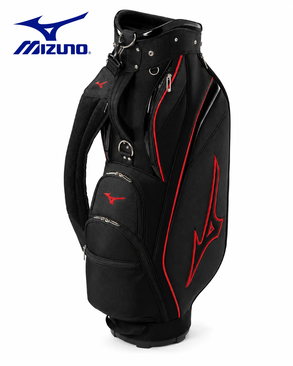 Mizuno Men's NX6 Golf Cart Bag Lightweight Standard Club Carrier Full Set Storage 5LGC260162 Black Red Professional Golfing Gear
Mizuno Men's NX6 Golf Cart Bag Lightweight Standard Club Carrier Full Set Storage 5LGC260162 Black Red Professional Golfing Gear