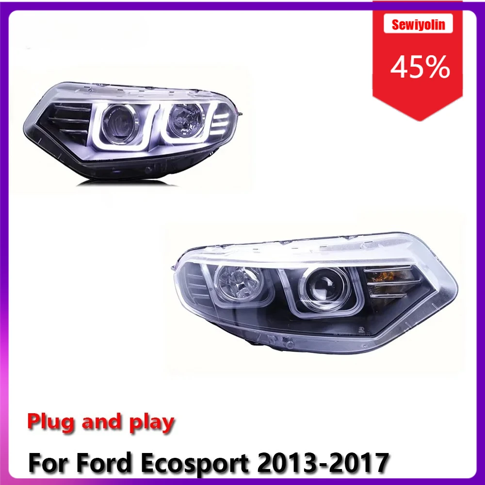 Sewiyolin Car LED Lamp Headlight Assemblies For Ford Ecosport 2013-2017 Fog DRL Brake Turn Signal Lamp
Sewiyolin Car LED Lamp Headlight Assemblies For Ford Ecosport 2013-2017 Fog DRL Brake Turn Signal Lamp