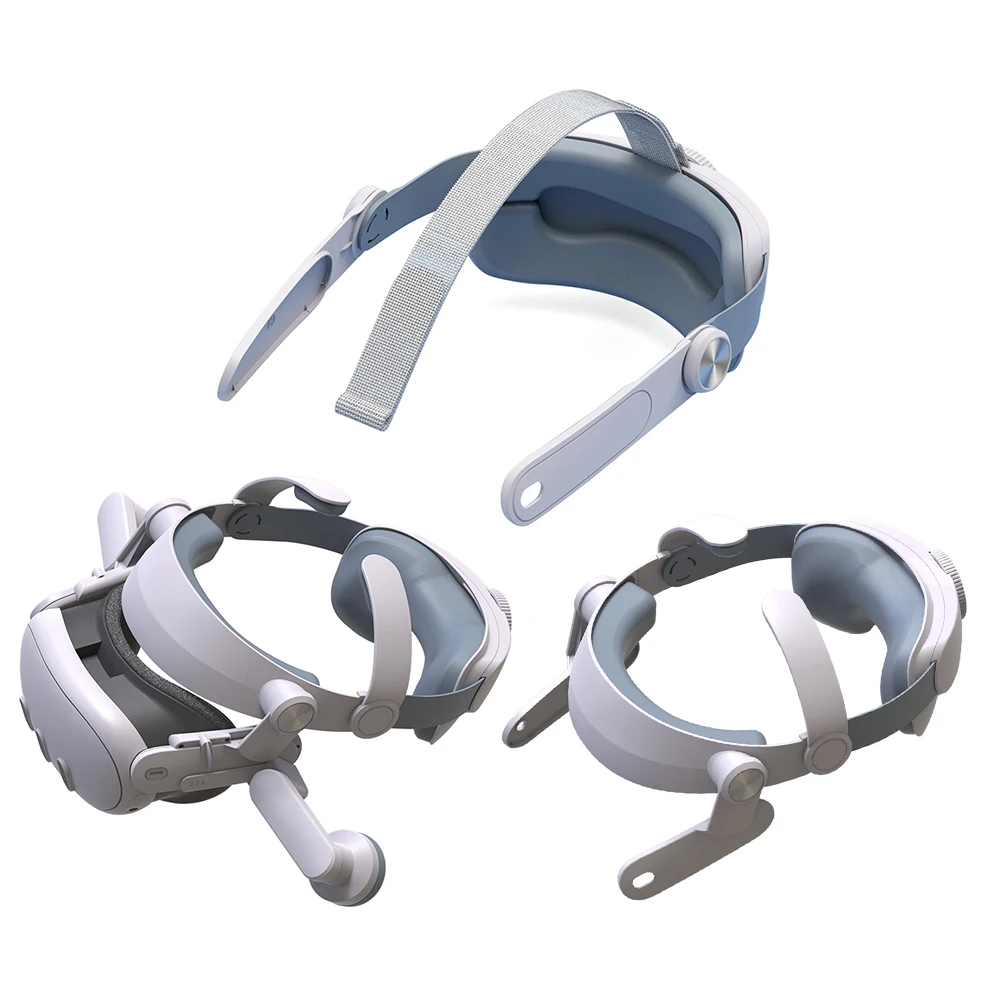Adjustable Headband Comfort Alternative Head Strap Reduces Pressure Ergonomic VR Accessories for Meta Quest 3
Adjustable Headband Comfort Alternative Head Strap Reduces Pressure Ergonomic VR Accessories for Meta Quest 3