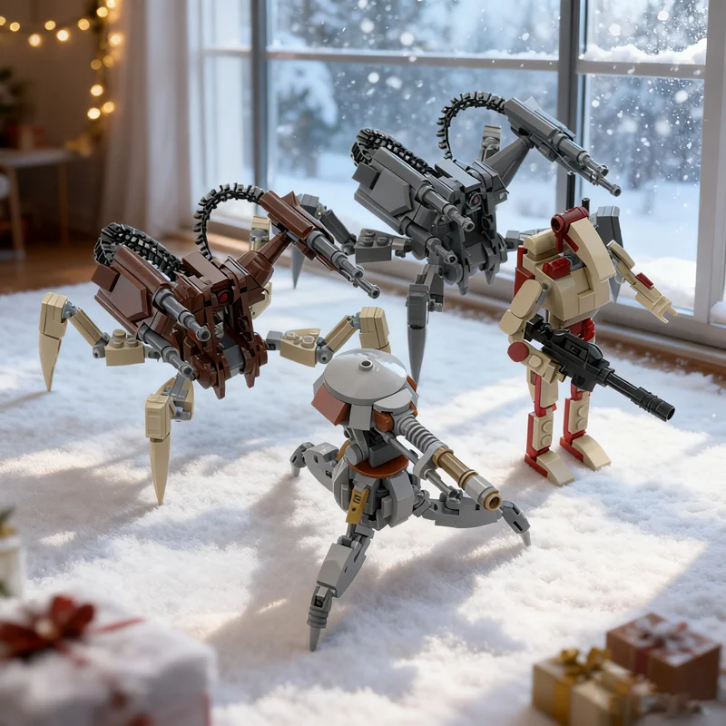 601pcs MOC Obscure CIS Droid Pack 2 Star Battle Model Building Blocks Construction Toy Idea Education Festival Gifts Brick
601pcs MOC Obscure CIS Droid Pack 2 Star Battle Model Building Blocks Construction Toy Idea Education Festival Gifts Brick