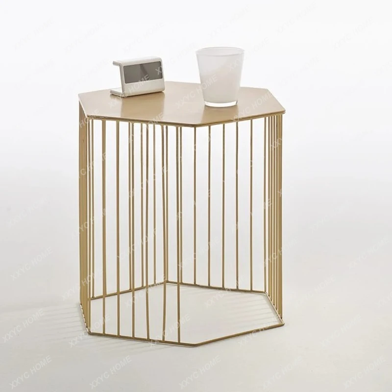 LSimple Modern Living Room Sofa Small Coffee Table Iron Gold Creative Side Table Bedroom Bedside Table
LSimple Modern Living Room Sofa Small Coffee Table Iron Gold Creative Side Table Bedroom Bedside Table