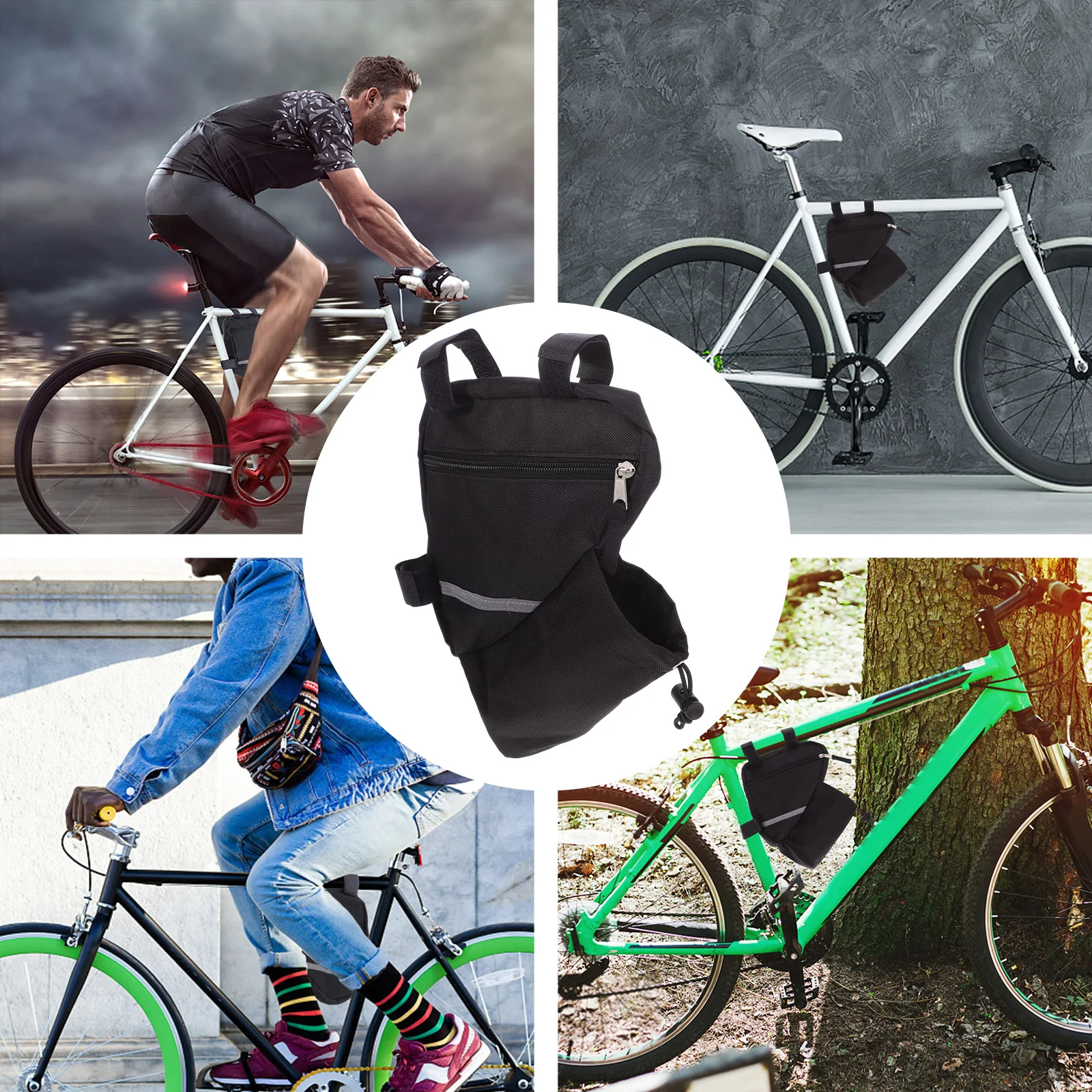 1Pcs High Capacity Cycling Storage Bag Triangle Frame Mount Bag For Bikes Stylish Lightweight Design
1Pcs High Capacity Cycling Storage Bag Triangle Frame Mount Bag For Bikes Stylish Lightweight Design
