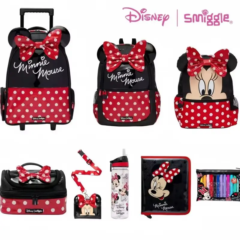Genuine Australia Smiggle Disney Minnie Mouse Children Student School Bag Stationery Gift Box Wallet Lunch Bag Backpack Gift
Genuine Australia Smiggle Disney Minnie Mouse Children Student School Bag Stationery Gift Box Wallet Lunch Bag Backpack Gift