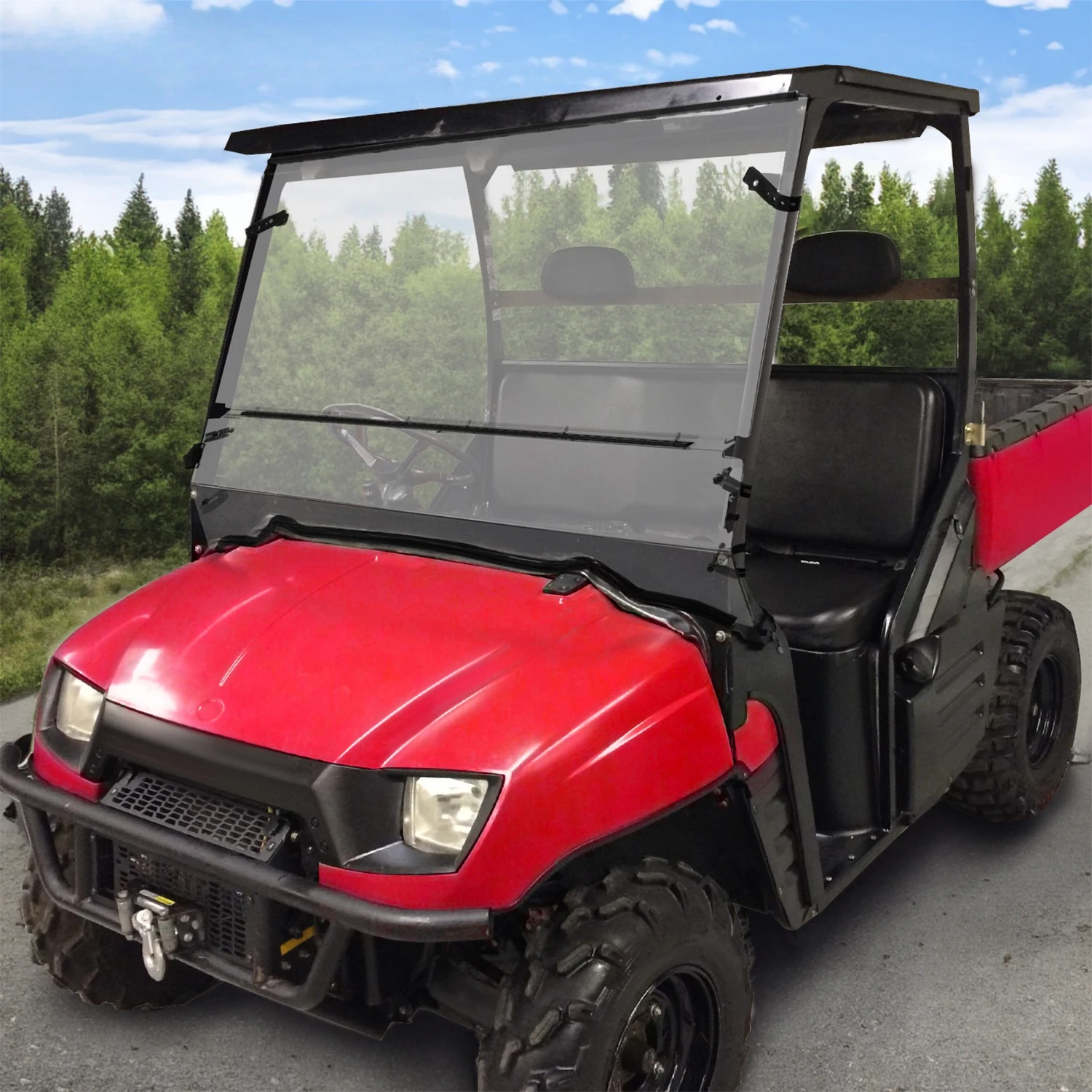 Полностью складное ветровое стекло для Polaris Ranger 500 4X4, 700 XP 4X4 2006-2008 годов выпуска
Полностью складное ветровое стекло для Polaris Ranger 500 4X4, 700 XP 4X4 2006-2008 годов выпуска