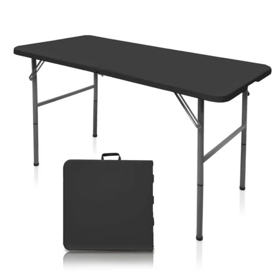 Folding Table, 4Feet Indoor Outdoor Heavy Duty Portable Folding Square Plastic Dining Table w/Handle
Folding Table, 4Feet Indoor Outdoor Heavy Duty Portable Folding Square Plastic Dining Table w/Handle