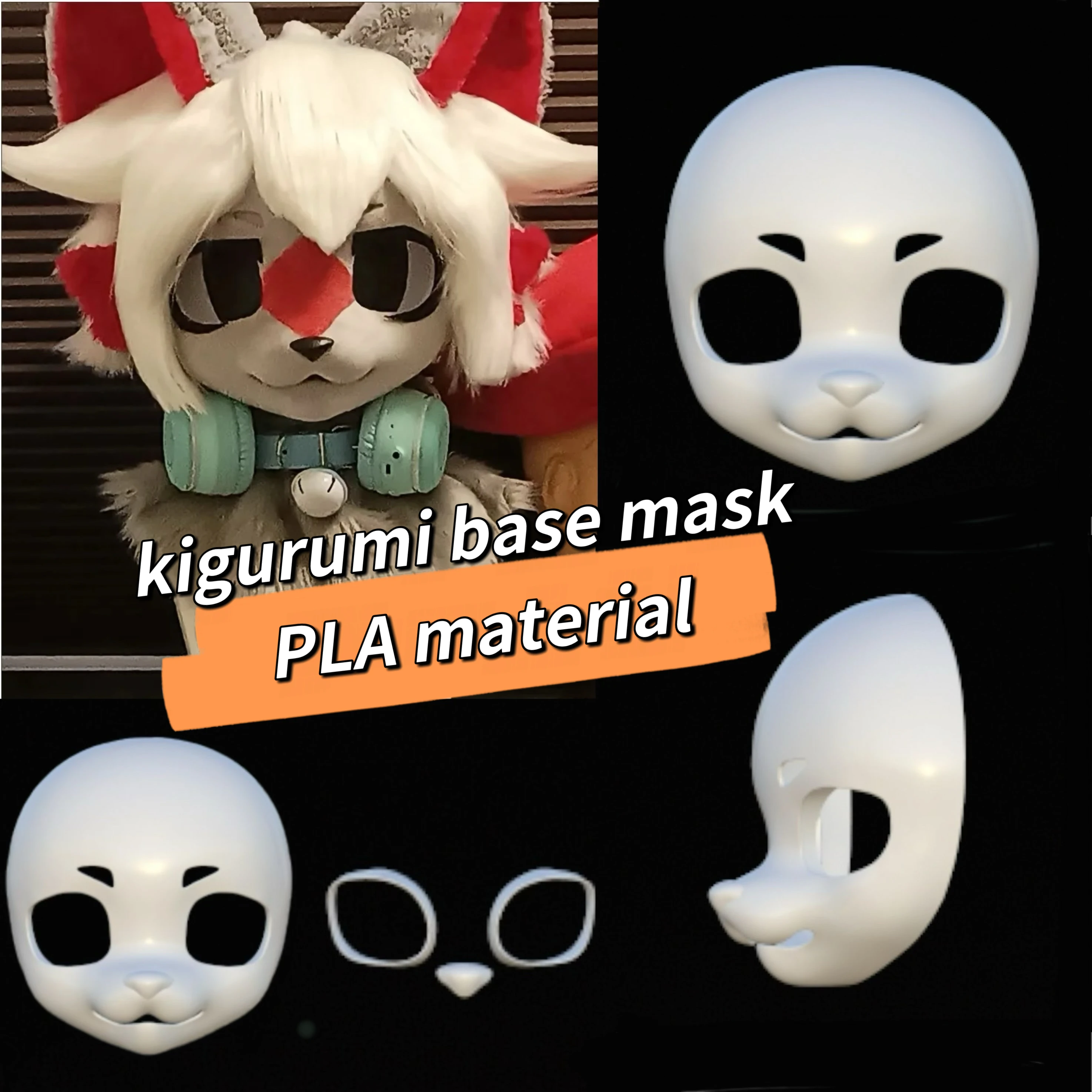 Kigurumi Base Mask Furry Cute Zhengtai Skull Hair Face Special Skull Beast Set Skull
Kigurumi Base Mask Furry Cute Zhengtai Skull Hair Face Special Skull Beast Set Skull