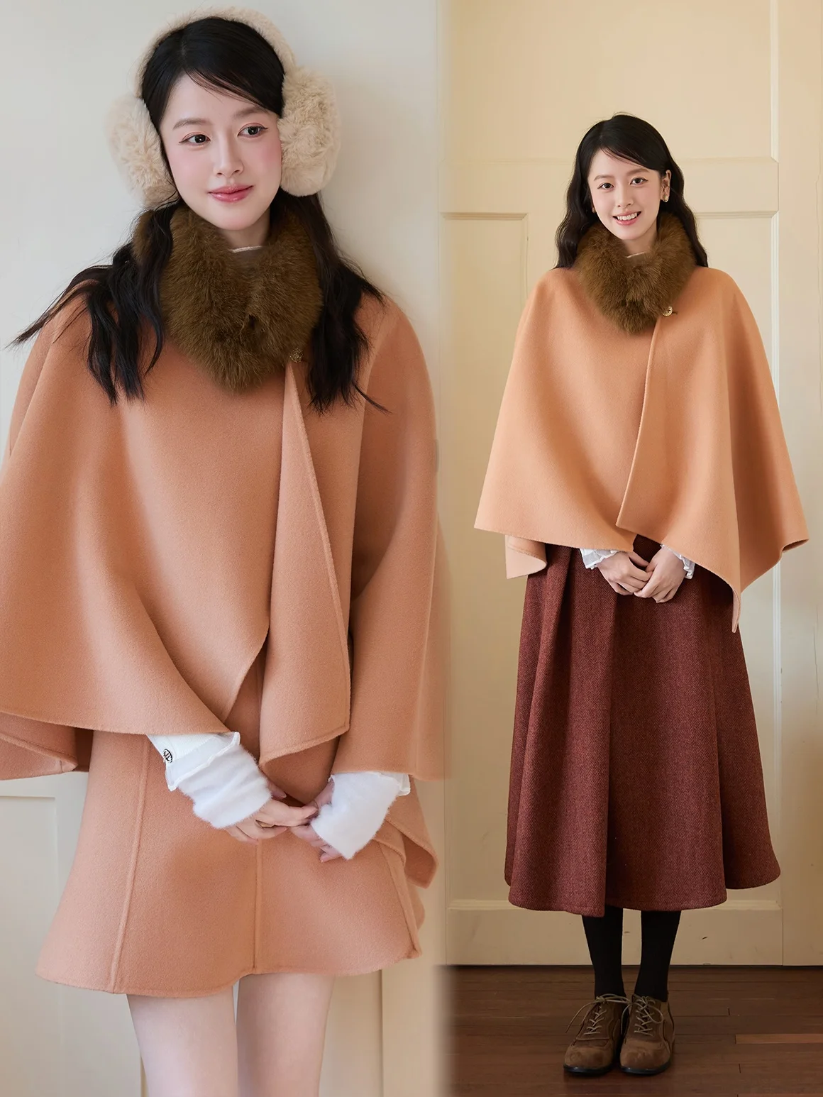 Комплект LelezStudio Original Design: двусторонний асимметричный пальто и свитер для девочек в винтажном стиле, зимняя коллекция
Комплект LelezStudio Original Design: двусторонний асимметричный пальто и свитер для девочек в винтажном стиле, зимняя коллекция