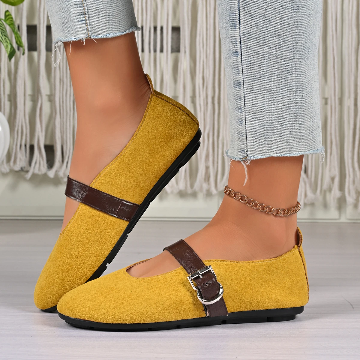 Женские туфли на плоской подошве, новые нескользящие удобные кроссовки, мягкие лоферы на плоской подошве, женские балетки на плоской подошве, женские туфли Мэри Джейн, Zapatos De Mujer
Женские туфли на плоской подошве, новые нескользящие удобные кроссовки, мягкие лоферы на плоской подошве, женские балетки на плоской подошве, женские туфли Мэри Джейн, Zapatos De Mujer