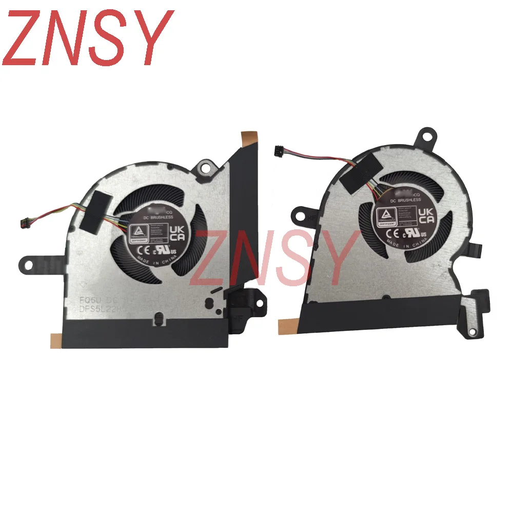 Gaming Laptop Cooling Fan For ASUS ROG GV302 GV302XI GV302XA GV302X Notebook Cooler CPU GPU Fans 13NR0EN0T05011 DFS5L22H05B857
Gaming Laptop Cooling Fan For ASUS ROG GV302 GV302XI GV302XA GV302X Notebook Cooler CPU GPU Fans 13NR0EN0T05011 DFS5L22H05B857