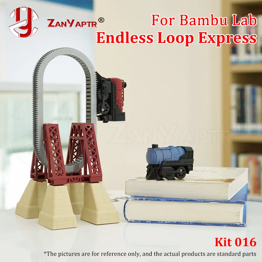 Лабораторный комплект Bambu Endless Loop Express Little Train Kit 016, компоненты креативной модели 3D-принтера для аксессуаров для 3D-принтеров
Лабораторный комплект Bambu Endless Loop Express Little Train Kit 016, компоненты креативной модели 3D-принтера для аксессуаров для 3D-принтеров