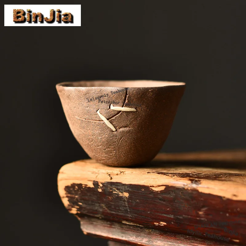 Coarse Pottery Gray Silver Lotus Teacup Creative Tea Bowl Tea Cup Set Tea-tasting Meditation Cup Jianzhan Master Cups Teaset
Coarse Pottery Gray Silver Lotus Teacup Creative Tea Bowl Tea Cup Set Tea-tasting Meditation Cup Jianzhan Master Cups Teaset
