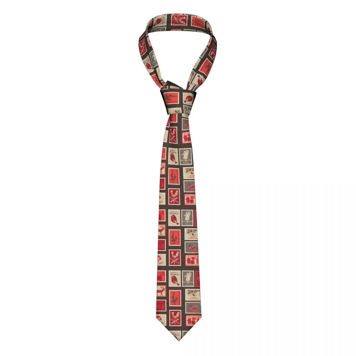 Vintage Christmas Postage Stamps Tie For Men Women Necktie Clothing Accessories
Vintage Christmas Postage Stamps Tie For Men Women Necktie Clothing Accessories