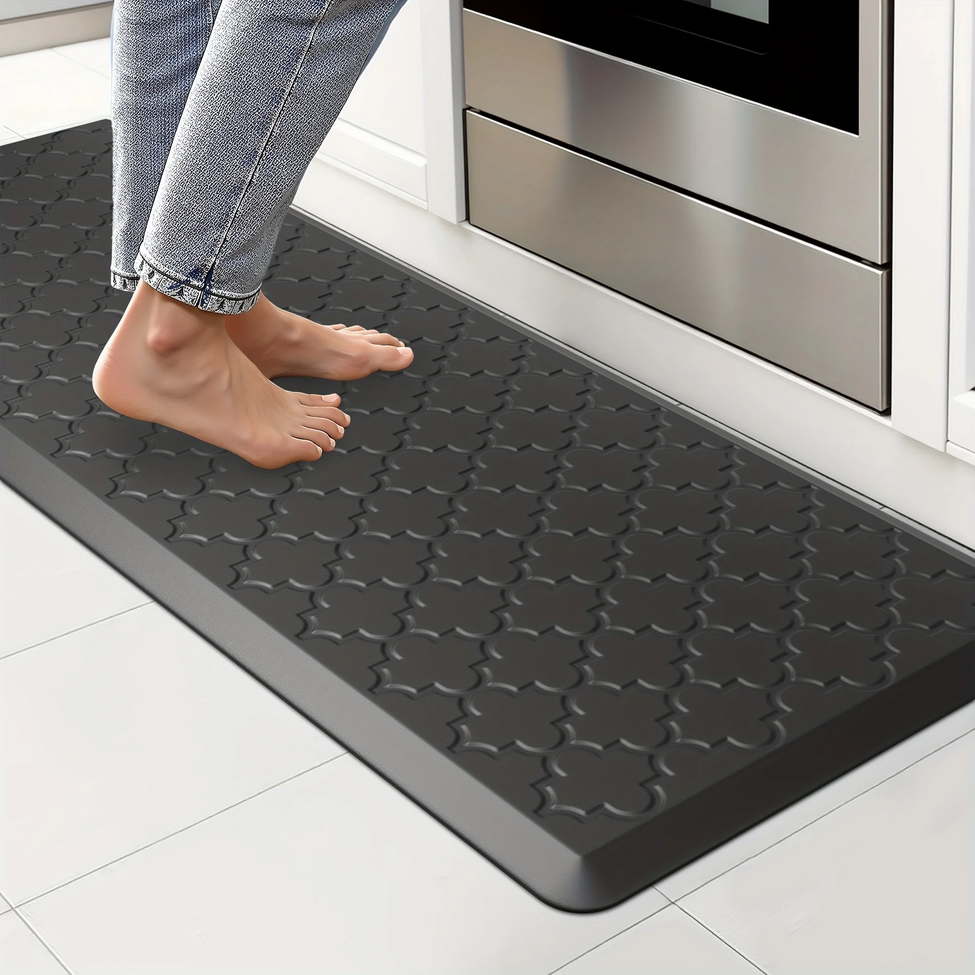 usKitchen Mat - Anti Fatigue Mats for Kitchen Floor - Non Slip Cushioned Rugs for Standing, Kitchen, Floor, Office, Sink, Laundry Room, Black, Grey,Brownd
usKitchen Mat - Anti Fatigue Mats for Kitchen Floor - Non Slip Cushioned Rugs for Standing, Kitchen, Floor, Office, Sink, Laundry Room, Black, Grey,Brownd