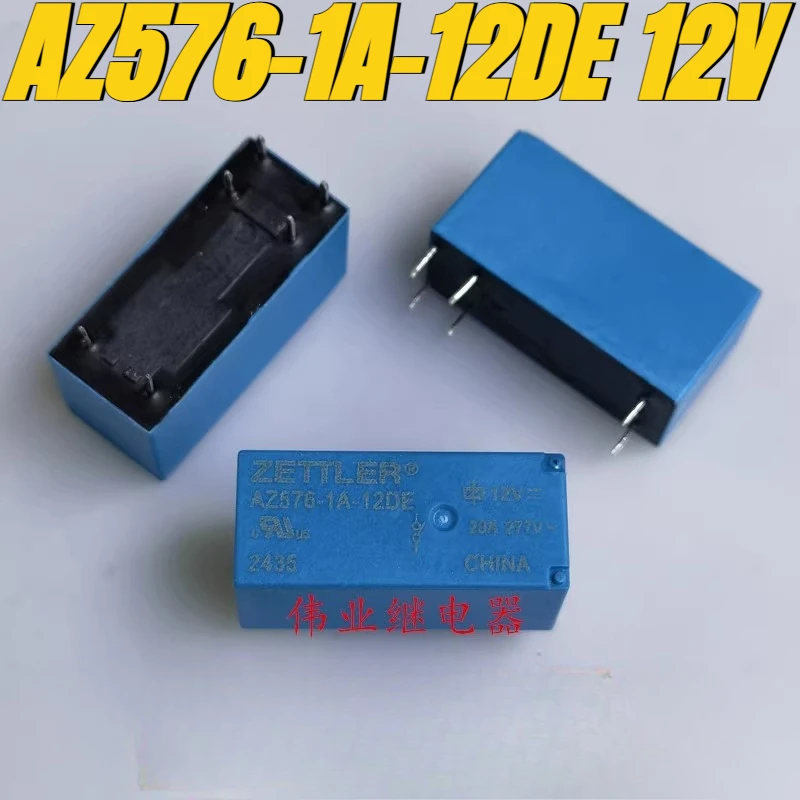 (Brand New Original)1pcs/lot 100% original genuine relay:AZ576-1A-12DE 12V 6pins 20A
(Brand New Original)1pcs/lot 100% original genuine relay:AZ576-1A-12DE 12V 6pins 20A