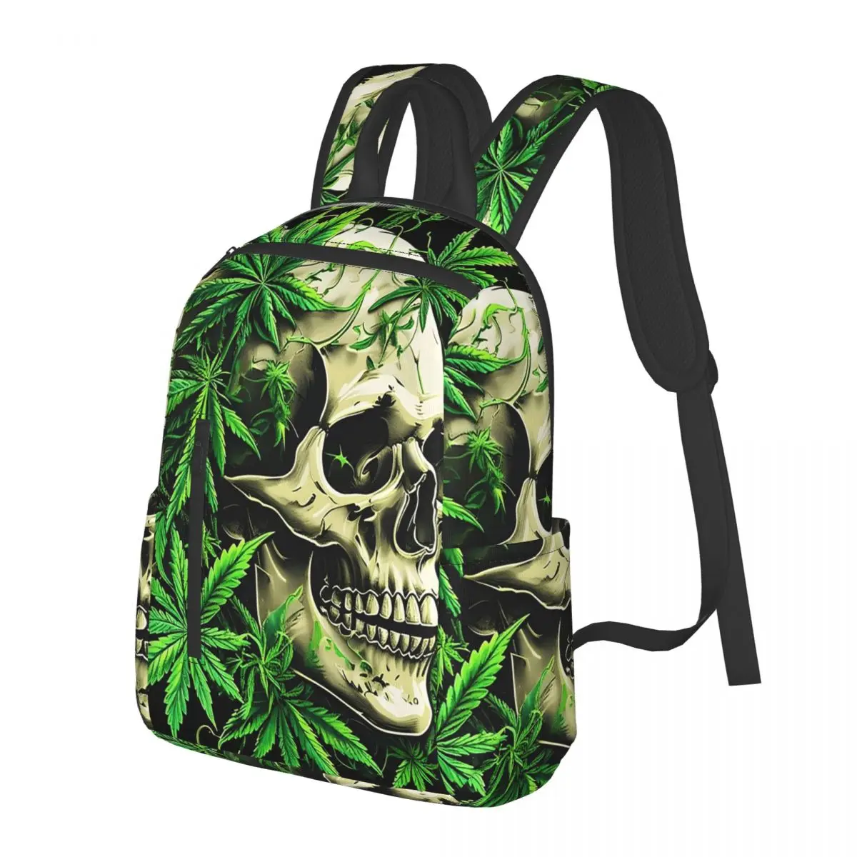 Green Leaves Skull Student Backpack School Bag Hiking Travel Daypack for Boys Girls Bookbag Shoulder Bags
Green Leaves Skull Student Backpack School Bag Hiking Travel Daypack for Boys Girls Bookbag Shoulder Bags
