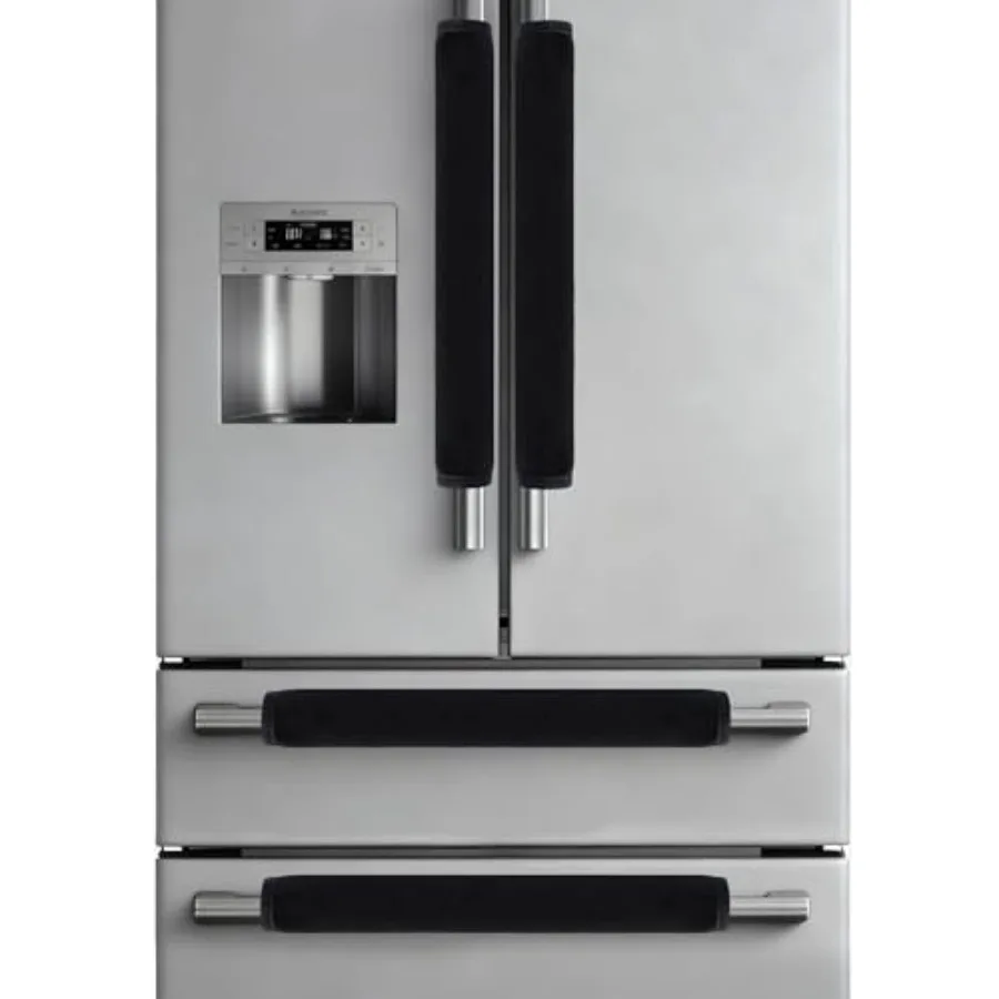 4 PCS Refrigerator Door Handle Covers, Non-Slip Fridge Door Handle Covers, Kitchen Appliance Decor Handles for Anti-Skid and An
4 PCS Refrigerator Door Handle Covers, Non-Slip Fridge Door Handle Covers, Kitchen Appliance Decor Handles for Anti-Skid and An