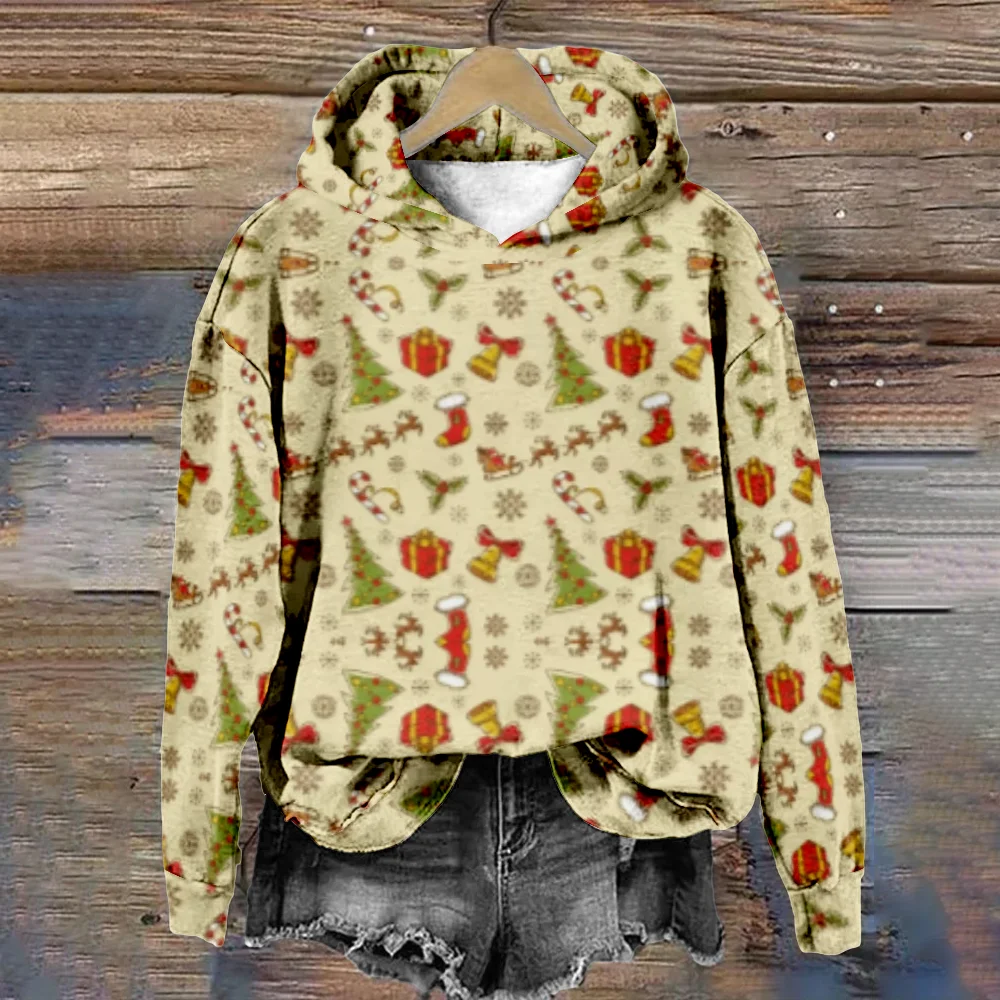 Christmas Hoodie for Women Christmas Trees Print Fashion Harajuku Long Sleeve Sweatshirt Streetwear
Christmas Hoodie for Women Christmas Trees Print Fashion Harajuku Long Sleeve Sweatshirt Streetwear