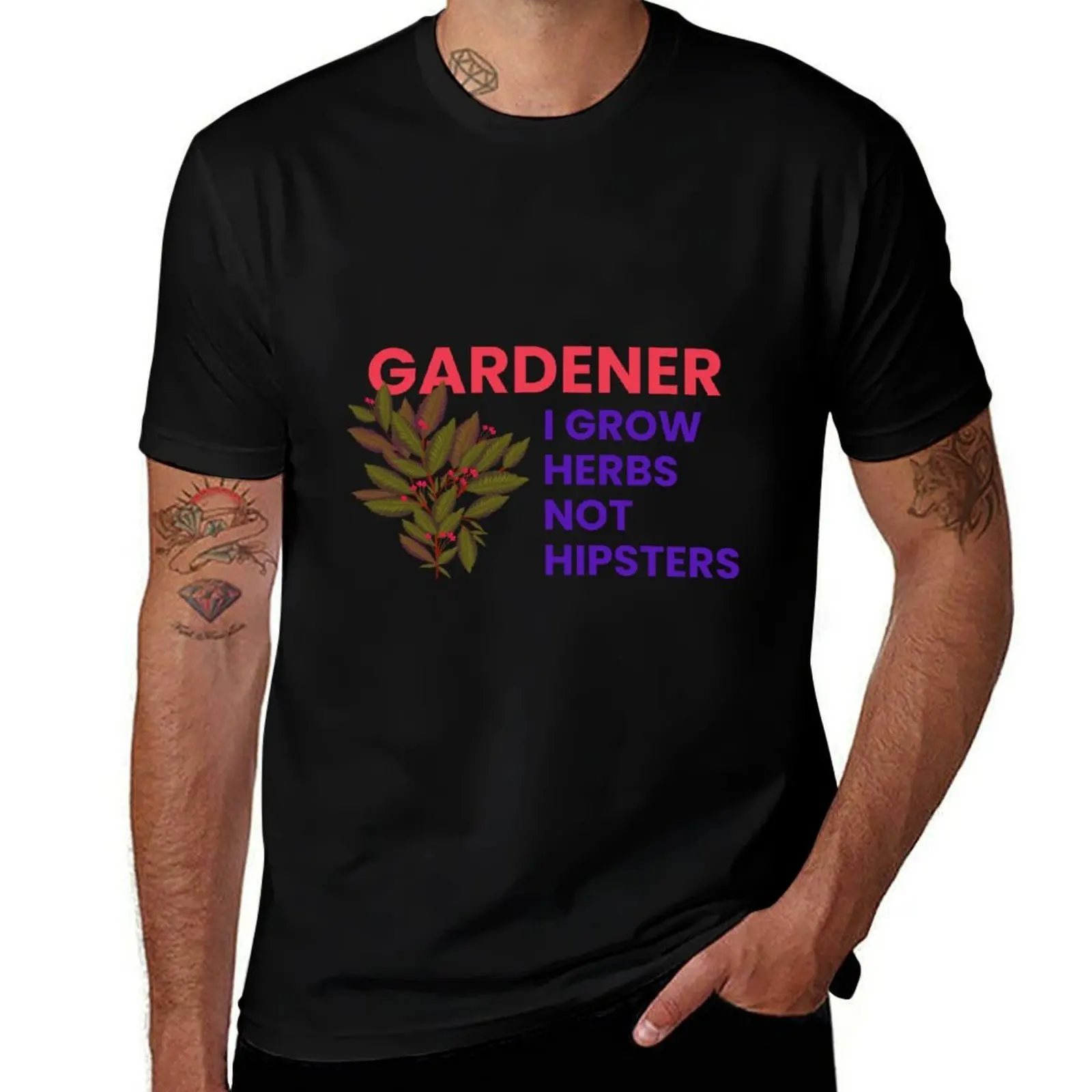 I Grow Herbs, Not Hipsters T-Shirt summer shirt anime t shirts funny meme t-shirts mens graphic t-shirts hip hop
I Grow Herbs, Not Hipsters T-Shirt summer shirt anime t shirts funny meme t-shirts mens graphic t-shirts hip hop