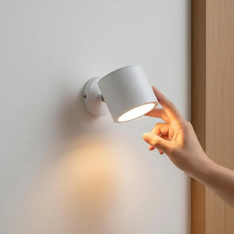 360 Degree Rotatable LED Wall Lamp Magnetic Rechargeable Wireless Remote Control for Home Bedroom Study Lighting
360 Degree Rotatable LED Wall Lamp Magnetic Rechargeable Wireless Remote Control for Home Bedroom Study Lighting