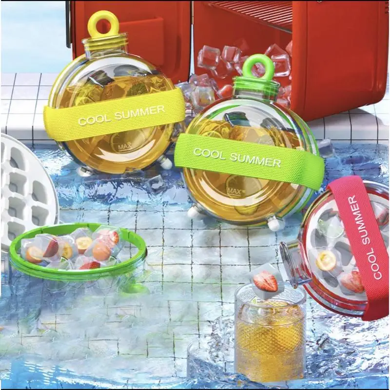 Ice Maker Silicone Ice Trays And Kettle Reusable Mold Freezing Bottle For Juice Drinks Soda Cafe Restaurant Whiskey Cocktail
Ice Maker Silicone Ice Trays And Kettle Reusable Mold Freezing Bottle For Juice Drinks Soda Cafe Restaurant Whiskey Cocktail
