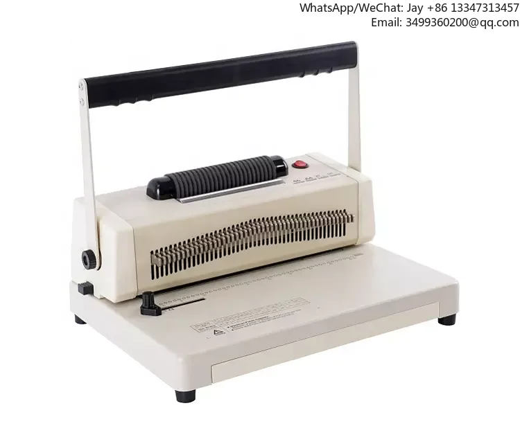 WDS200A 46 Moveable Cutters Manual Coil Binding Machine
WDS200A 46 Moveable Cutters Manual Coil Binding Machine