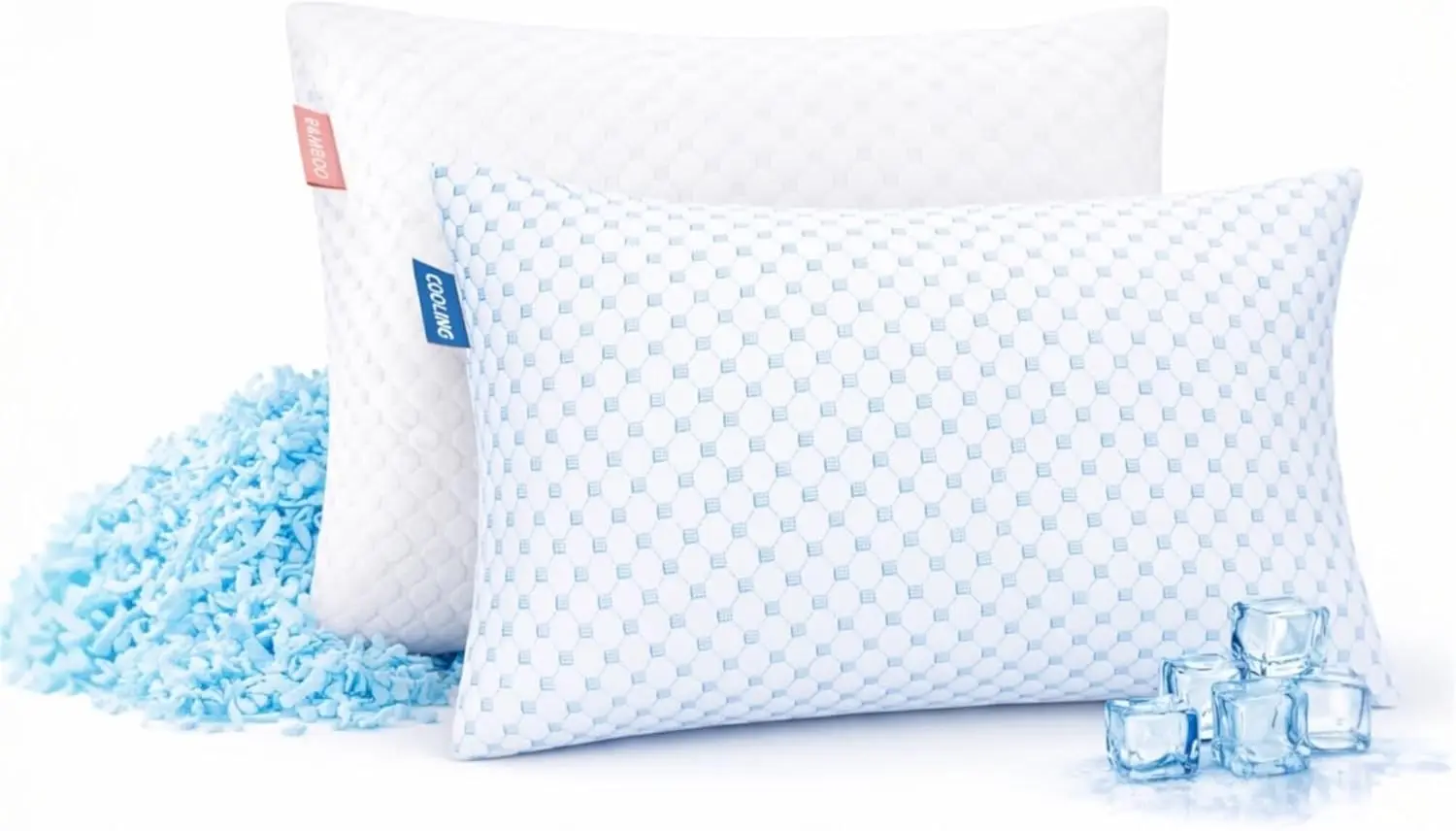 Cooling Gel Pillows 2 Pack, Adjustable Memory Foam for Hot Sleepers, Side Back Stomach Support
Cooling Gel Pillows 2 Pack, Adjustable Memory Foam for Hot Sleepers, Side Back Stomach Support