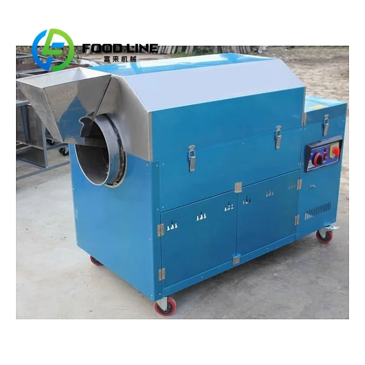 20-1000kg Per Batch Grain and Nuts Roaster Drum Rotary Roasting Machine for Vegetable Seed/Soy/Sesame/ Peanut
20-1000kg Per Batch Grain and Nuts Roaster Drum Rotary Roasting Machine for Vegetable Seed/Soy/Sesame/ Peanut