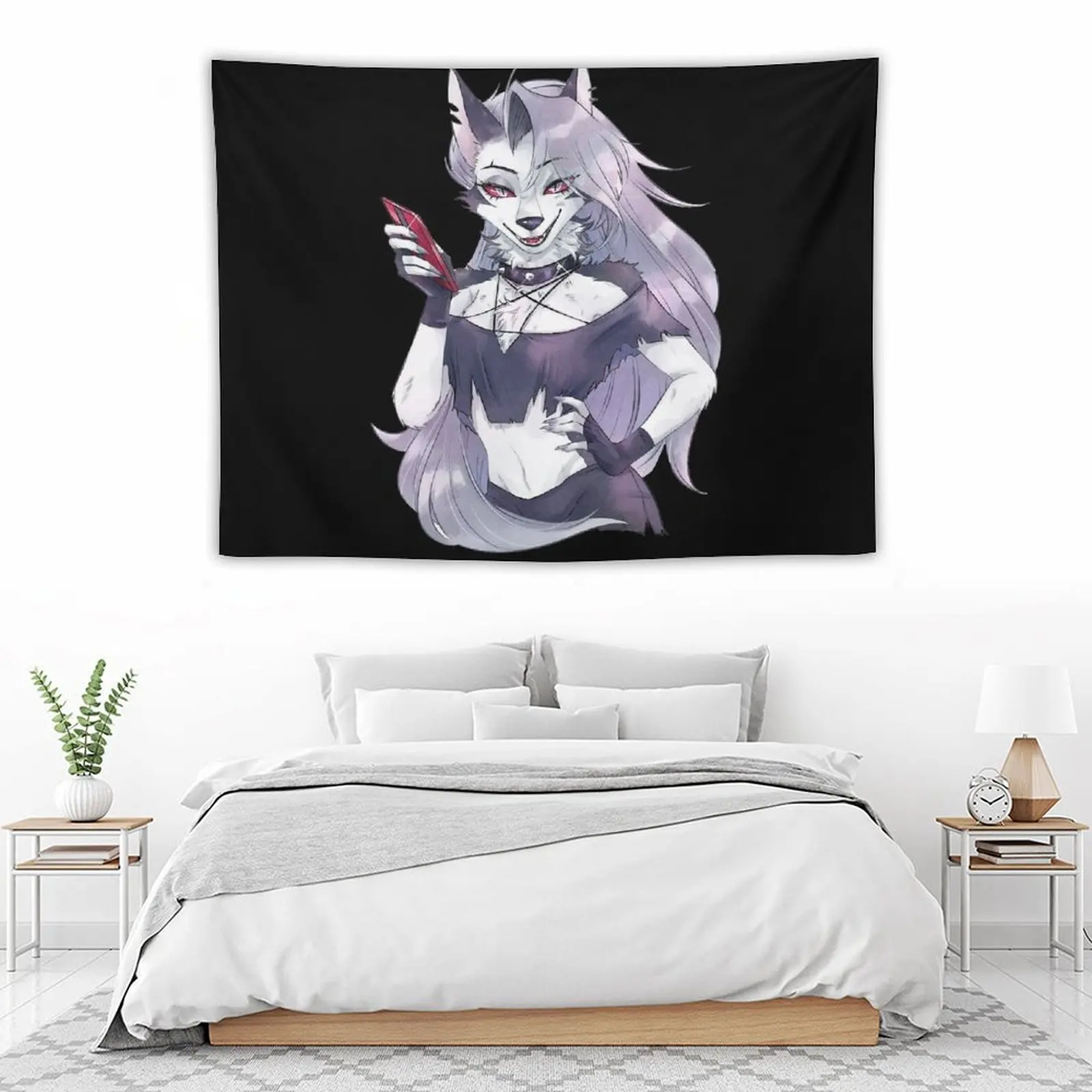 Helluva Boss Loona Tapestry Wallpaper Room Decoration Korean Style Kawaii Room Decor Tapete For The Wall Tapestry
Helluva Boss Loona Tapestry Wallpaper Room Decoration Korean Style Kawaii Room Decor Tapete For The Wall Tapestry