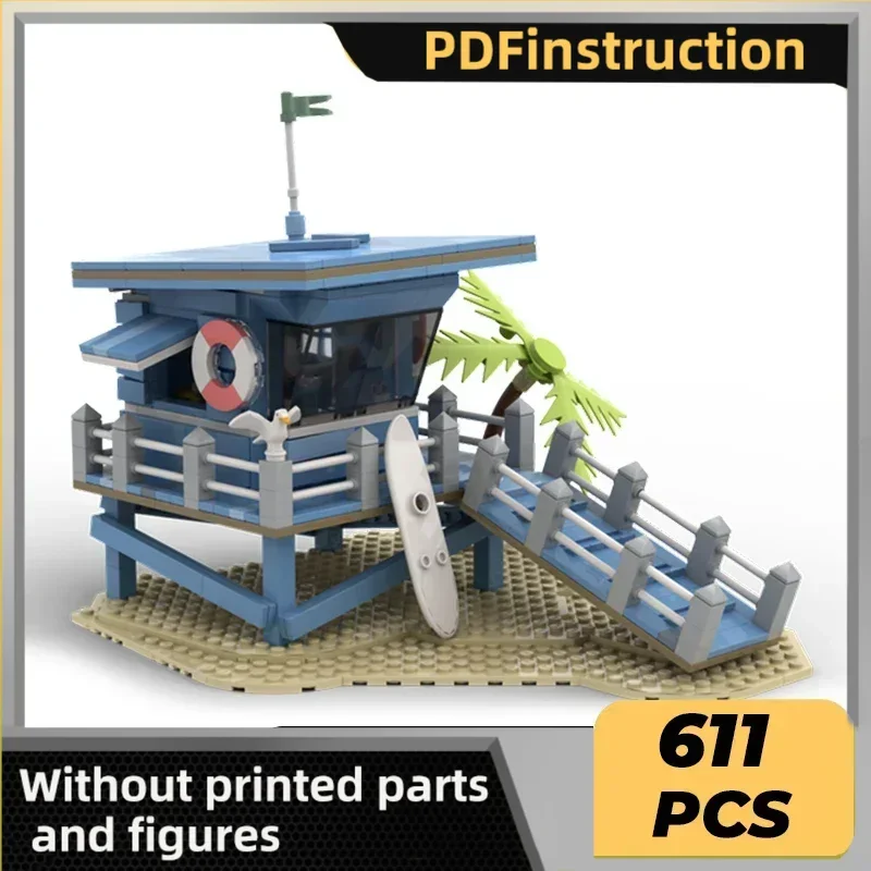 Технические Moc Bricks, модель с видом на улицу, спасательная башня, модульные строительные блоки, подарки, игрушки для детей, наборы «сделай сам», сборка
Технические Moc Bricks, модель с видом на улицу, спасательная башня, модульные строительные блоки, подарки, игрушки для детей, наборы «сделай сам», сборка
