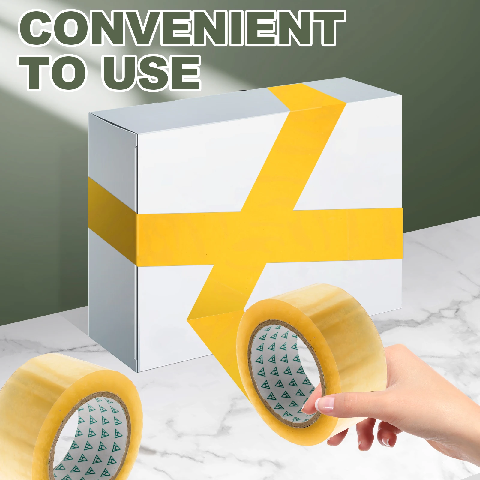 Sealing Tape for Boxes Packaging Heavy Duty Packing Moving Self Adhesive School Mailing Glue
Sealing Tape for Boxes Packaging Heavy Duty Packing Moving Self Adhesive School Mailing Glue