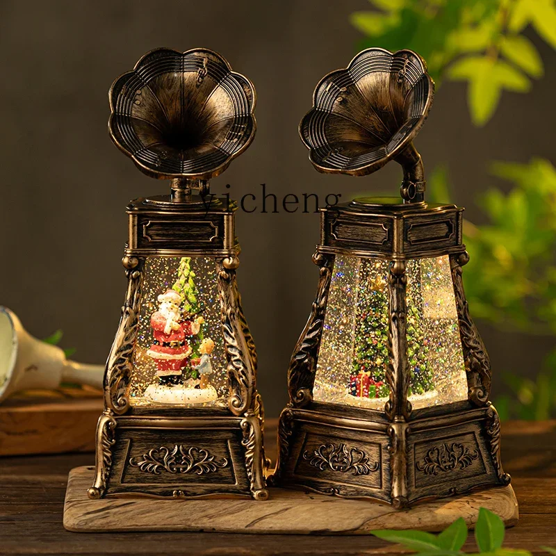 J3 Christmas decoration snow music box music box ornament gift crystal ball model
J3 Christmas decoration snow music box music box ornament gift crystal ball model
