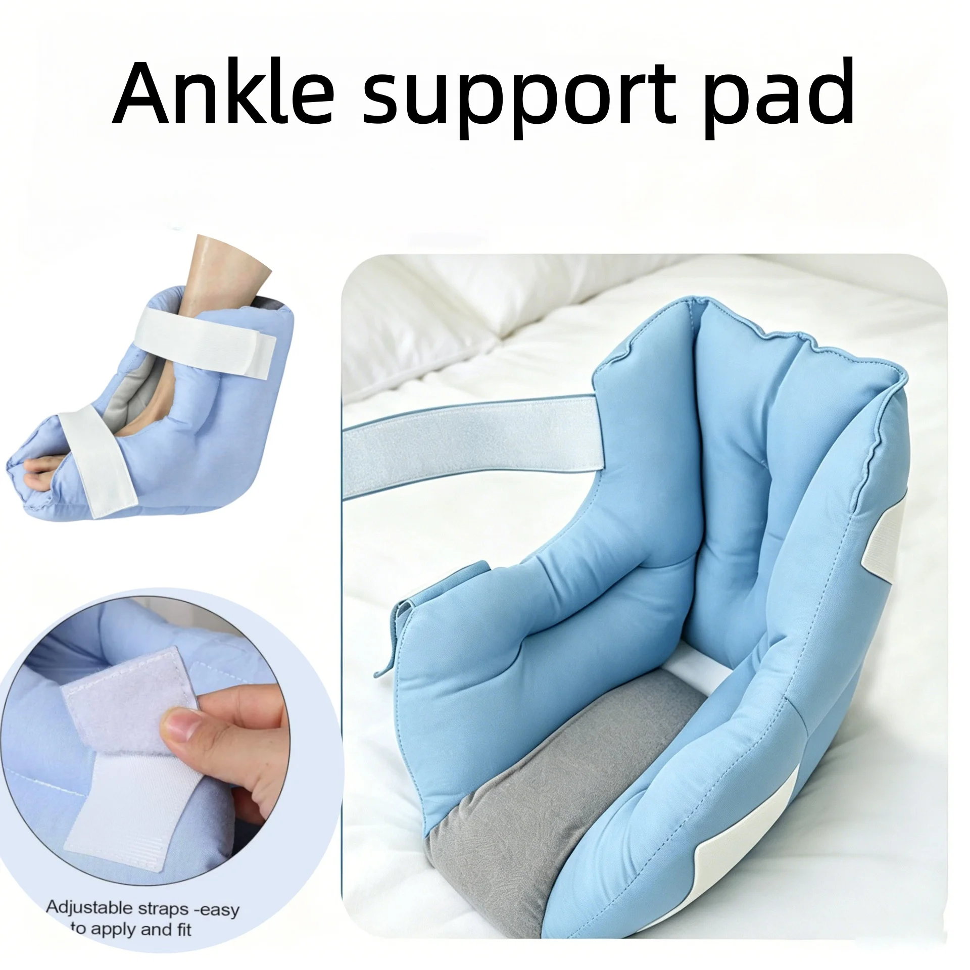 Pressure Relief Heel Protector Pillow 1pc Prevent Bedsores Foot Care Cushion Pain Healing Ankle Injury Home Care Support
Pressure Relief Heel Protector Pillow 1pc Prevent Bedsores Foot Care Cushion Pain Healing Ankle Injury Home Care Support