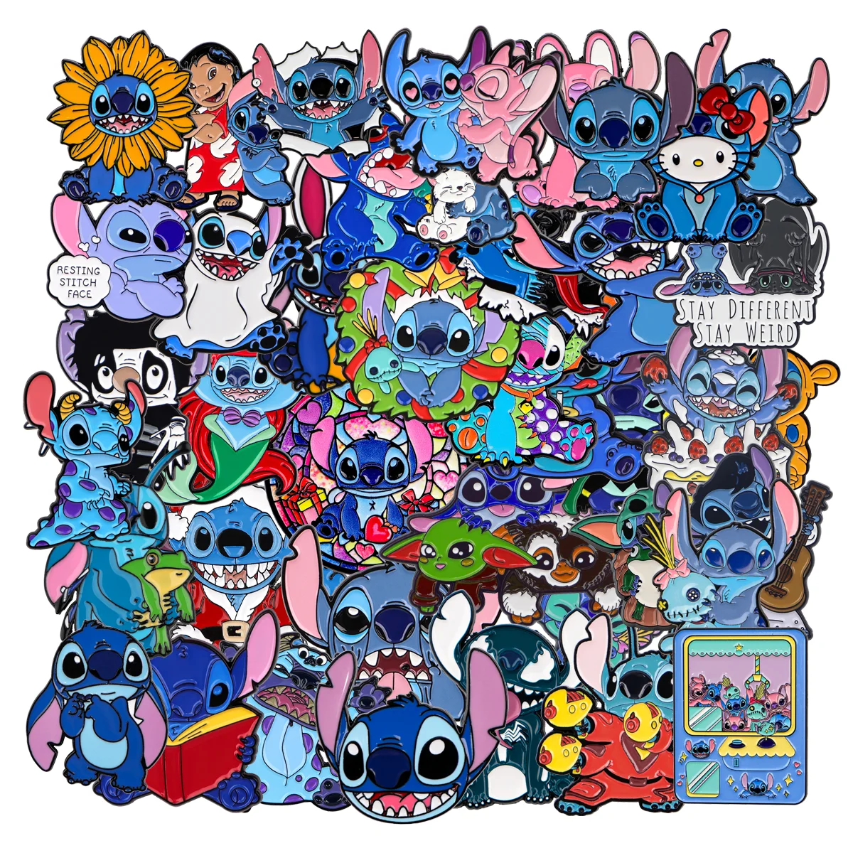 50pcs Mixed Series Cartoon Alien Enamel Pin Cute Monster Badges on Backpack Brooch Set Lapel Pin Cosplay Accessories Wholesale
50pcs Mixed Series Cartoon Alien Enamel Pin Cute Monster Badges on Backpack Brooch Set Lapel Pin Cosplay Accessories Wholesale