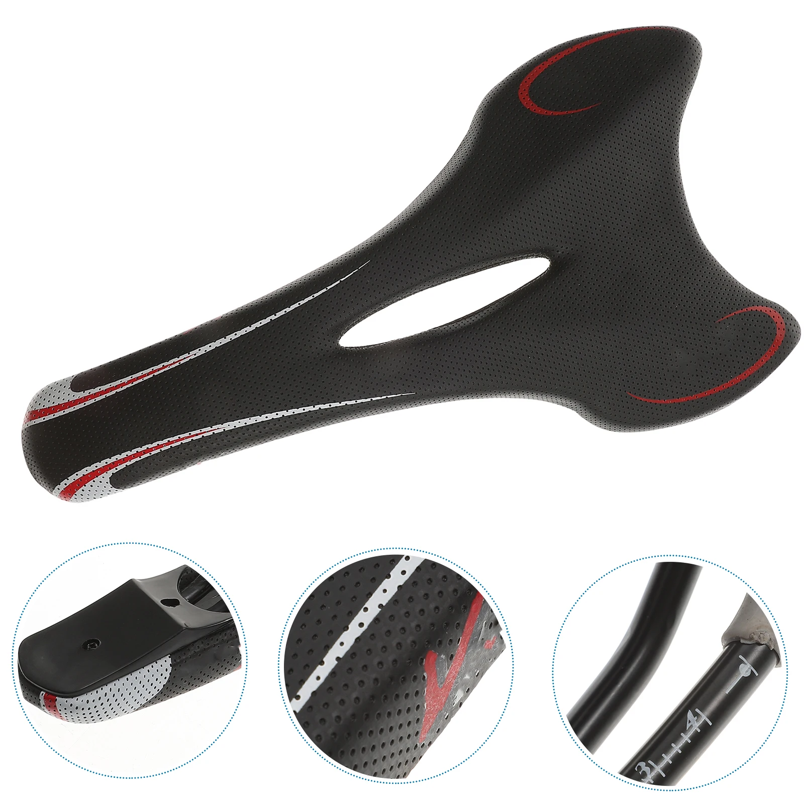 Bicycle PU Ventilated Cavity Comfortable Road Bike for Mountain Bike Saddle Seat Road Bikes Saddle Seat Riding
Bicycle PU Ventilated Cavity Comfortable Road Bike for Mountain Bike Saddle Seat Road Bikes Saddle Seat Riding