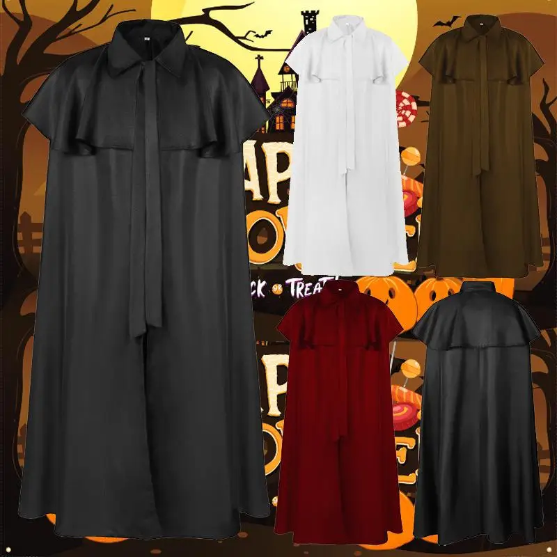 Big Cloak Ghost Costume Performance Stage Costume Women's Traditional Ethnic Chinese Clothing Autumn Fashion Trend
Big Cloak Ghost Costume Performance Stage Costume Women's Traditional Ethnic Chinese Clothing Autumn Fashion Trend