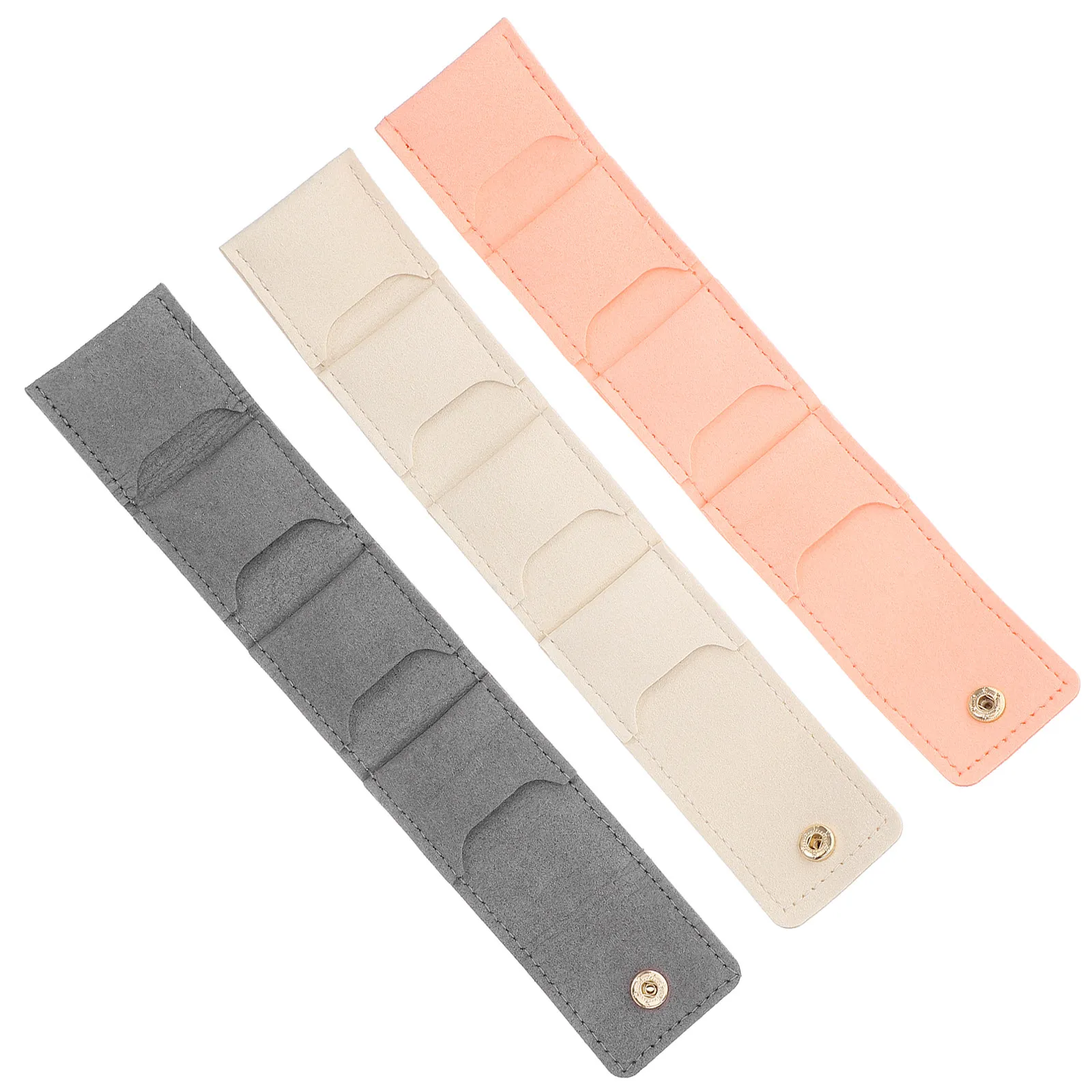 3 Pcs Travel Jewelry Organizer Mini Portable Faux Pouch for Rings Earrings Necklaces Small Travel Jewelry Case
3 Pcs Travel Jewelry Organizer Mini Portable Faux Pouch for Rings Earrings Necklaces Small Travel Jewelry Case