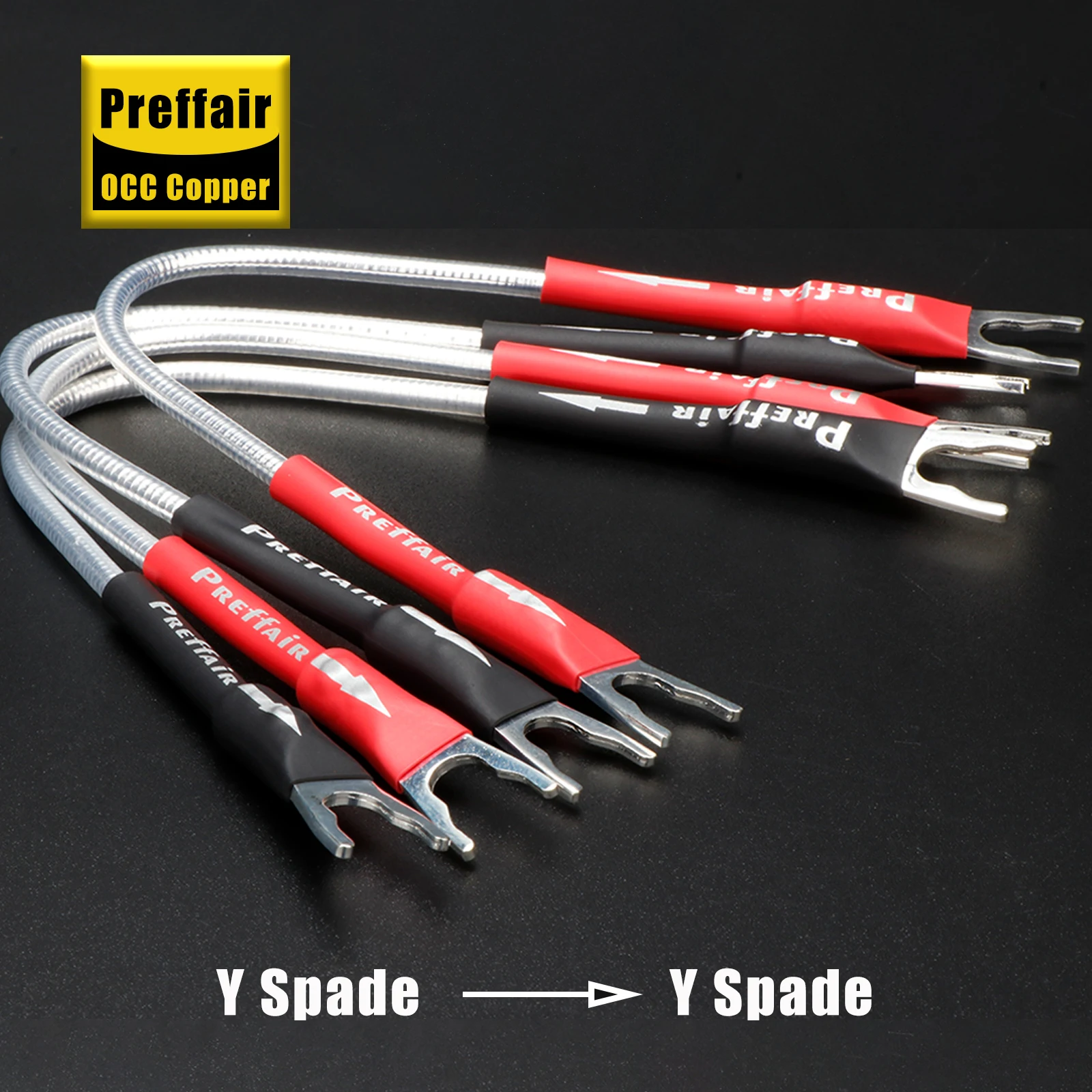 4pcs Speaker Bridge/Jumper Audio Cable OCC Silver Plated Jumper Speaker Cable Y Spade to Y Spade Plug speaker jumper wire
4pcs Speaker Bridge/Jumper Audio Cable OCC Silver Plated Jumper Speaker Cable Y Spade to Y Spade Plug speaker jumper wire