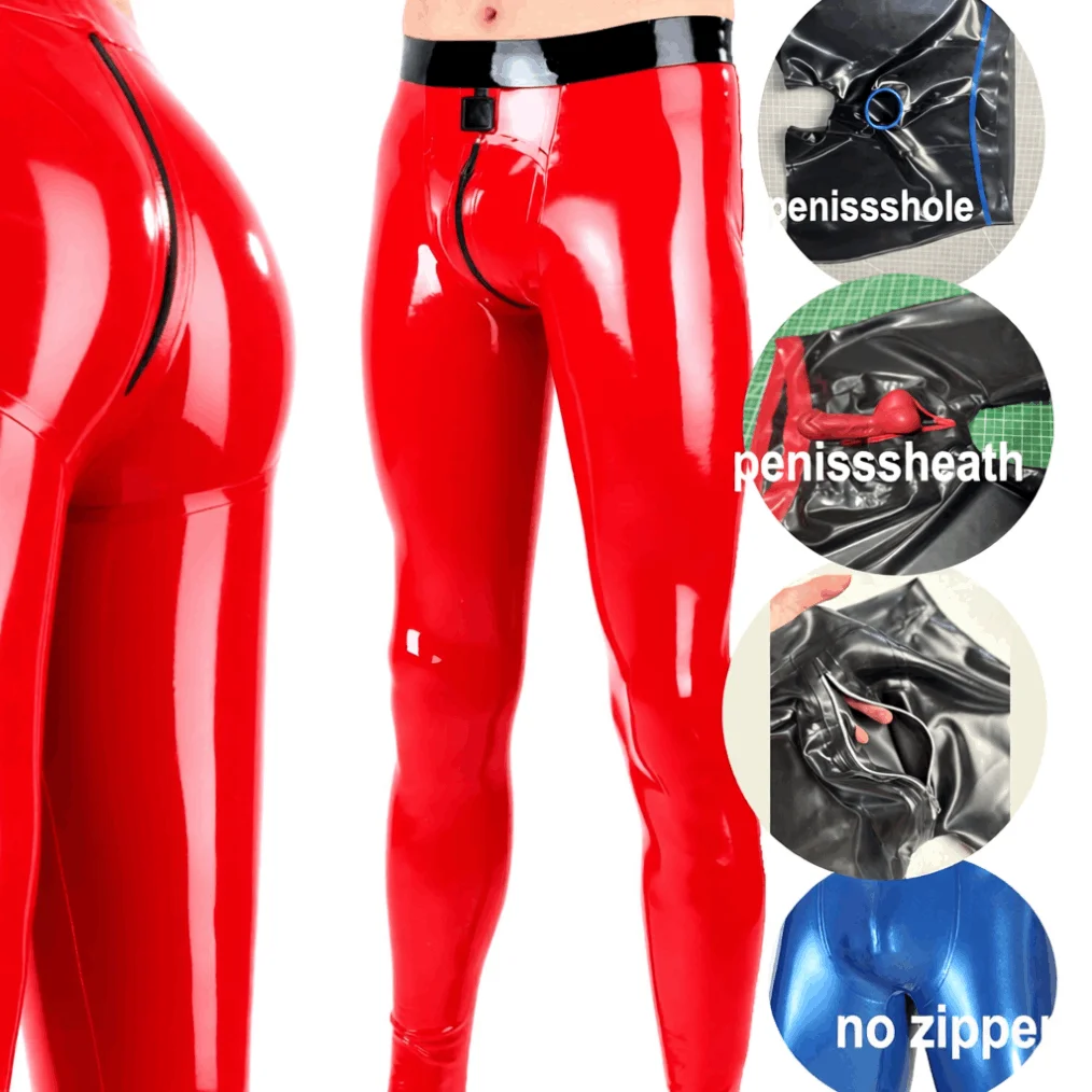 Customized Long Latex Pants for Men - Sexy Handmade Rubber Leggings with Zipper Fetish Club Soft Trousers Unisex
Customized Long Latex Pants for Men - Sexy Handmade Rubber Leggings with Zipper Fetish Club Soft Trousers Unisex