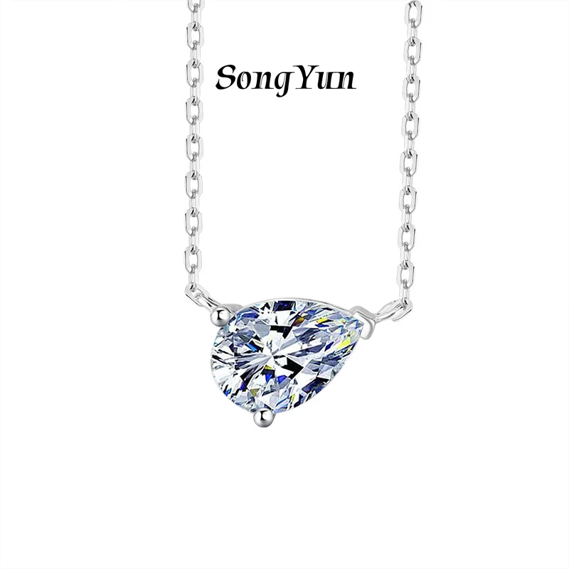SONGYUN Brand Jewelry 925 Sterling Silver Necklace Moissanite Diamond Cross Bridal Ladies 18K Real Gold Plated MST Patent Pendan
SONGYUN Brand Jewelry 925 Sterling Silver Necklace Moissanite Diamond Cross Bridal Ladies 18K Real Gold Plated MST Patent Pendan