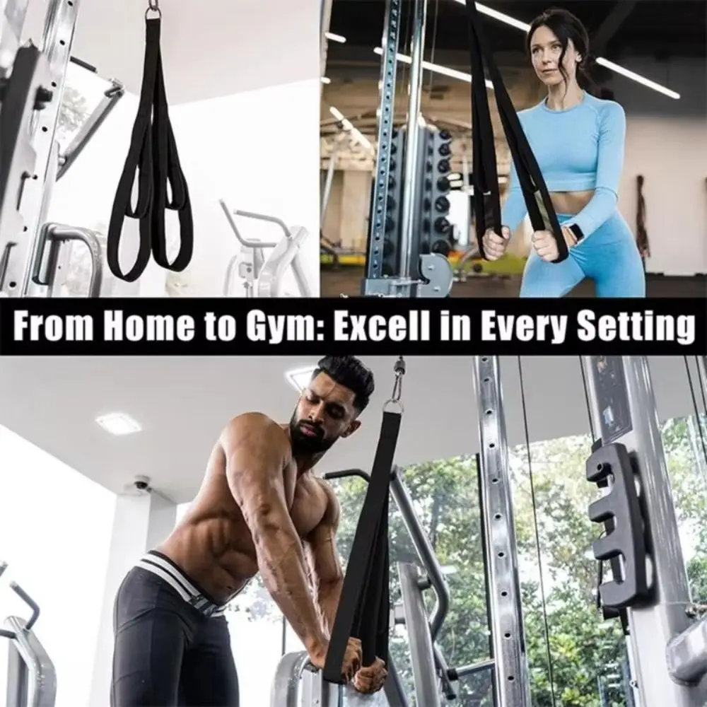 Anti-Slip Long Triceps Strap Muscle Training Exercise Rope Arm Strength Rope Extension Strap Multi-Purpose Pull Down Rope
Anti-Slip Long Triceps Strap Muscle Training Exercise Rope Arm Strength Rope Extension Strap Multi-Purpose Pull Down Rope