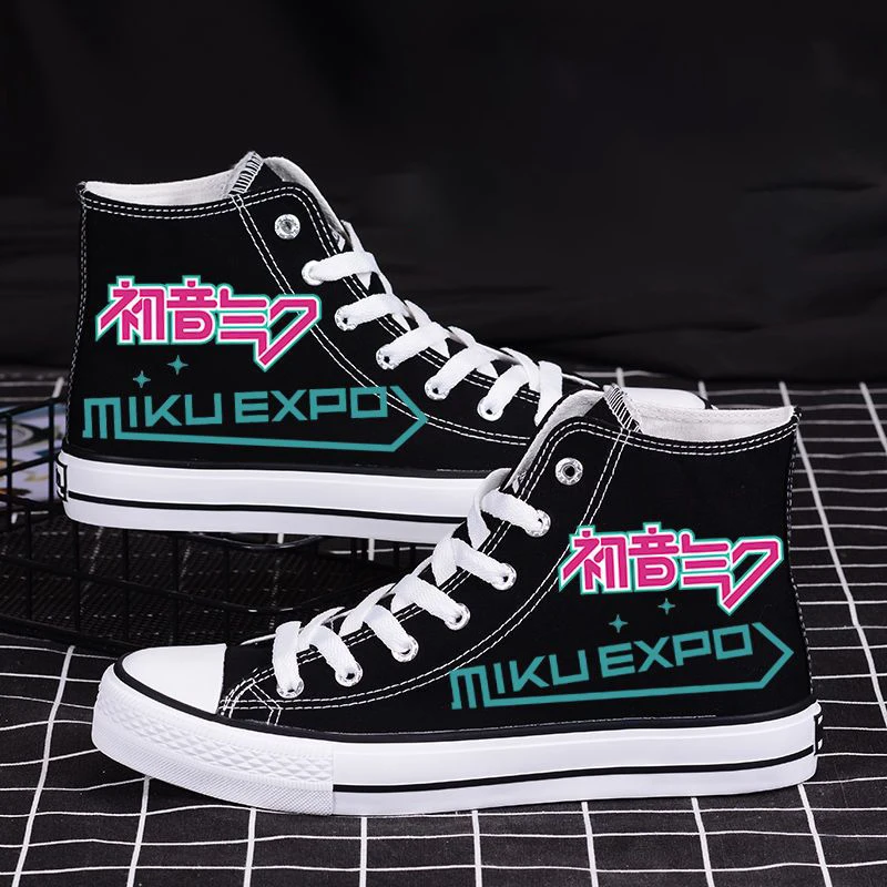 Anime Cartoon Hatsune Miku Couple Casual Shoes Spring New High Top Canvas Shoes Outdoor Versatile Casual Board Shoes Gift
Anime Cartoon Hatsune Miku Couple Casual Shoes Spring New High Top Canvas Shoes Outdoor Versatile Casual Board Shoes Gift