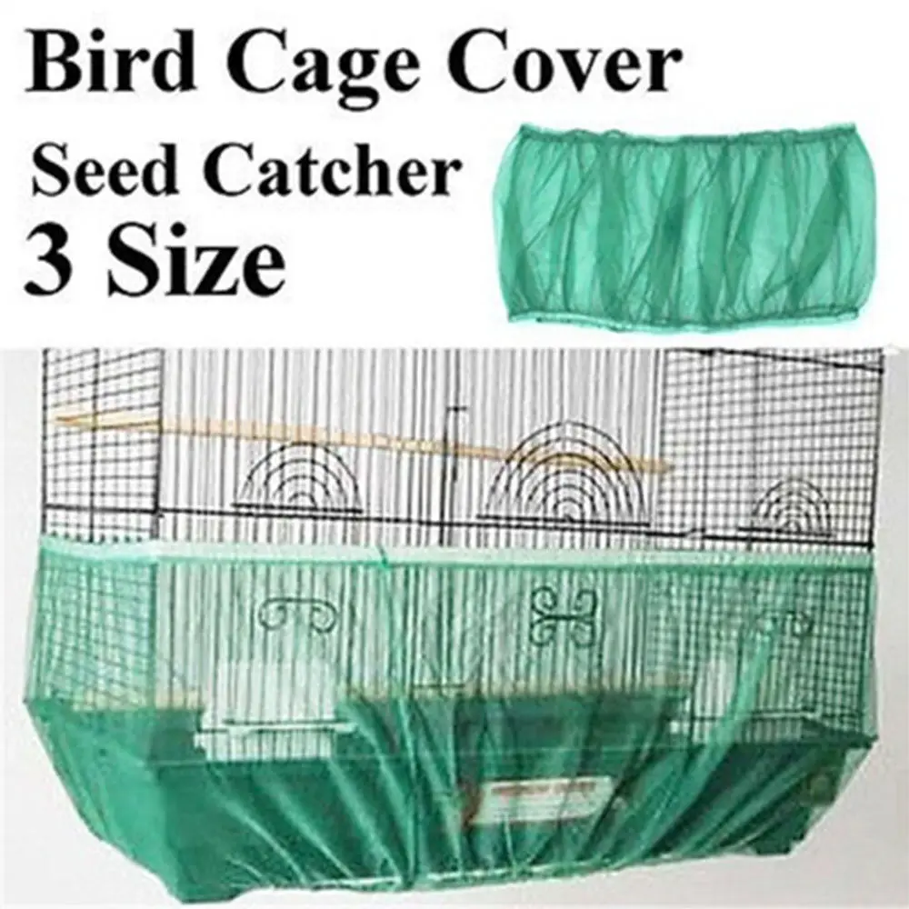 Mesh Bird Cage Skirt Catcher Net Cover White Size L Heavy-Duty Airy Fabric Bird Cage Protector Machine Washable
Mesh Bird Cage Skirt Catcher Net Cover White Size L Heavy-Duty Airy Fabric Bird Cage Protector Machine Washable